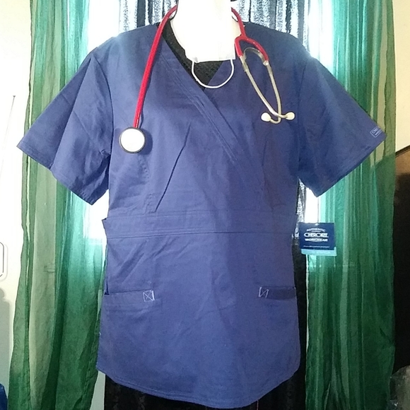 Authentic Scrub Cherokee Work Wear - Picture 1 of 6